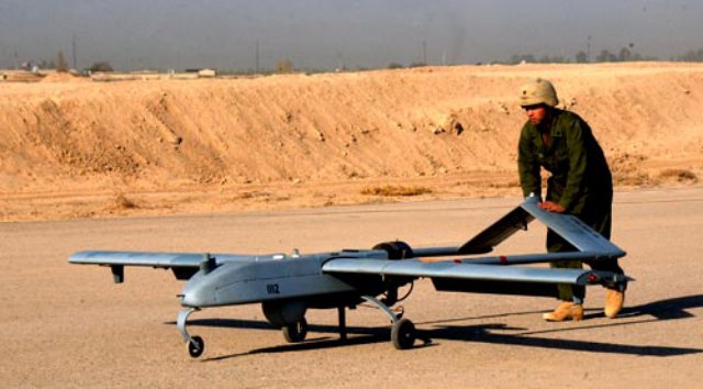 RQ-7_Shadow_200_on_Ground